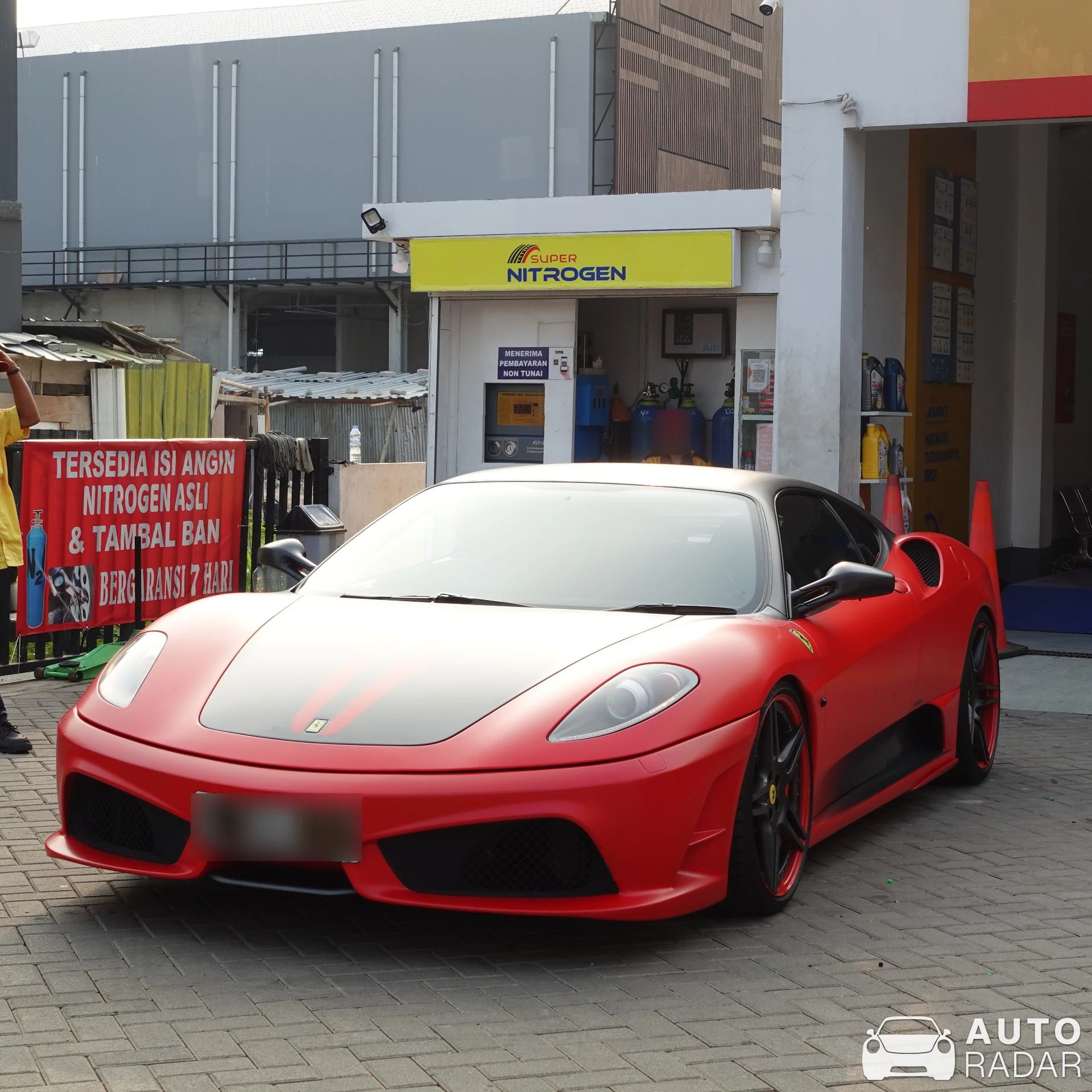 Ferrari 430 Scuderia Novitec Rosso 777 Final Edition  spotted in Tangerang