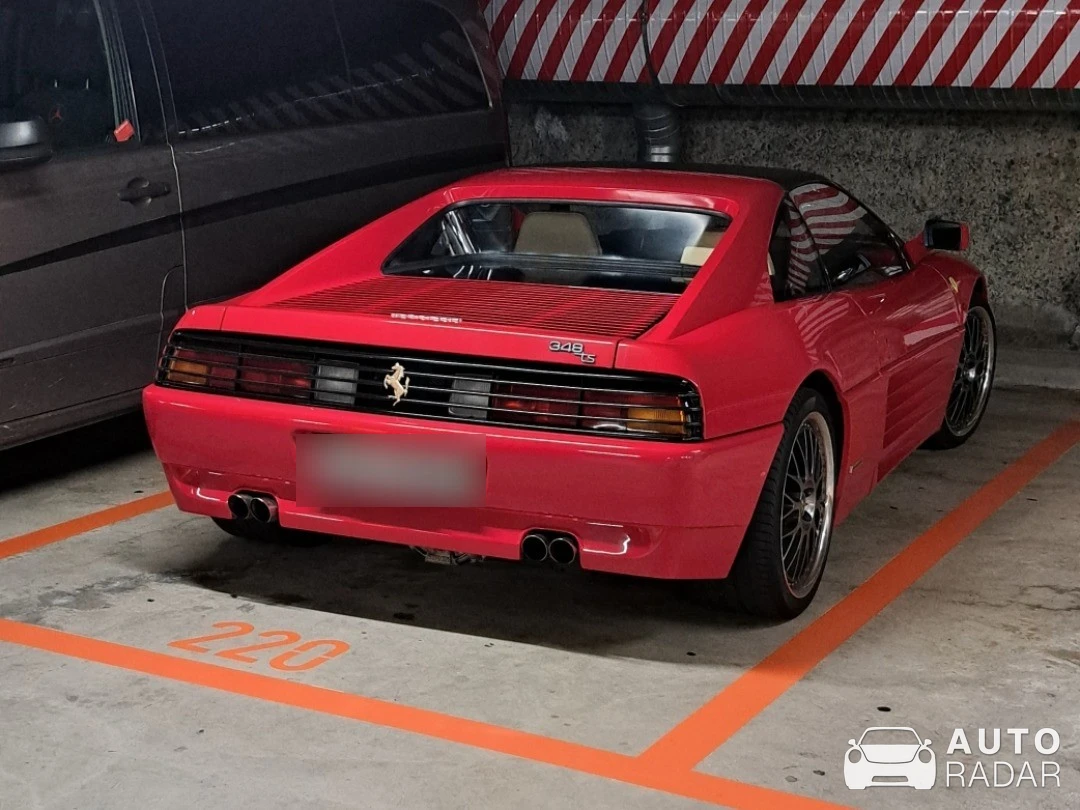 Ferrari 348 TS spotted in Montreux, Suisse