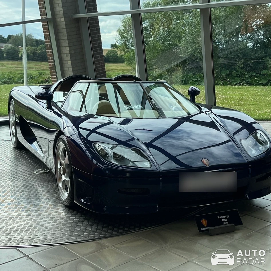 Koenigsegg CC8S spotted in Assens