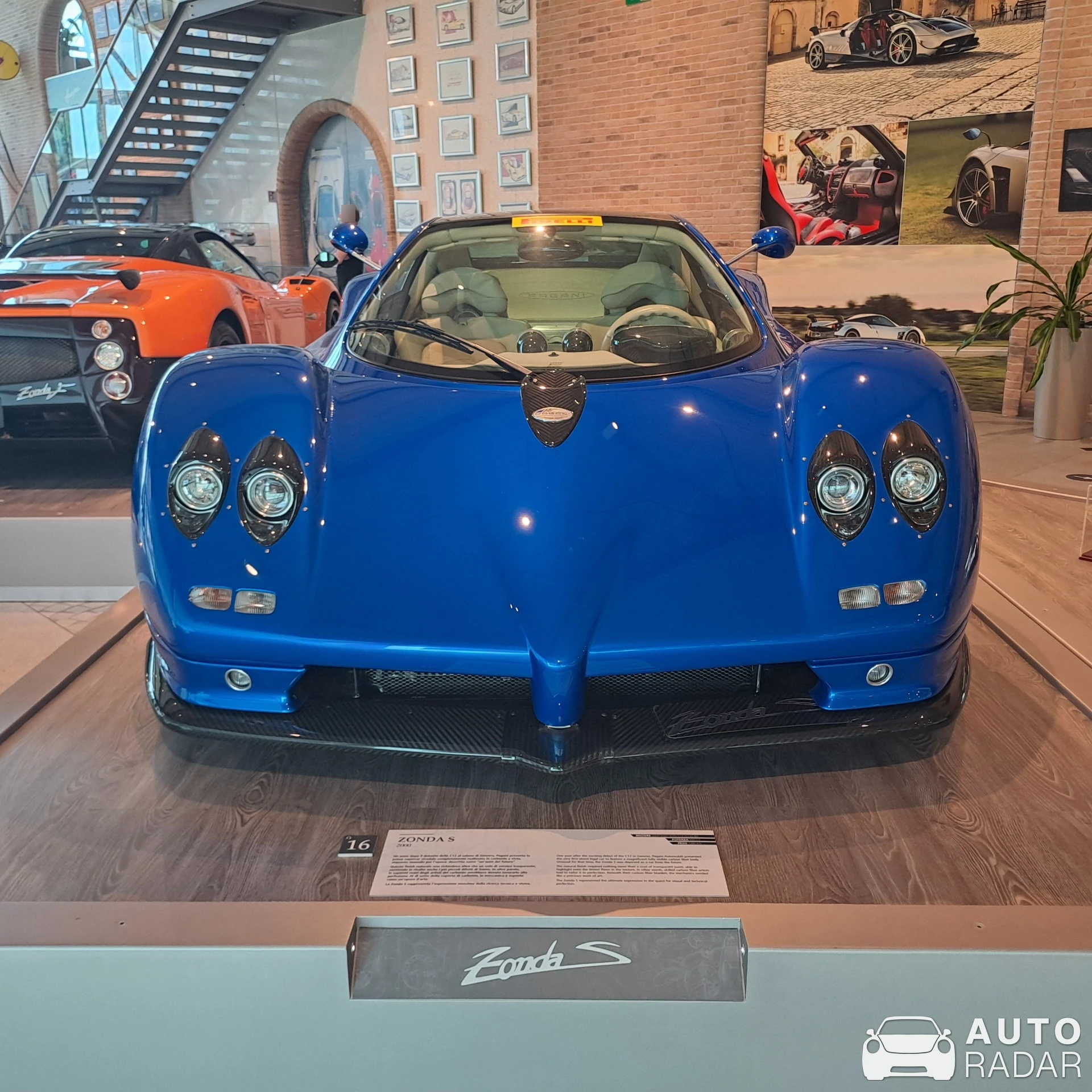 Pagani Zonda C12 spotted in Graziosa, Italy