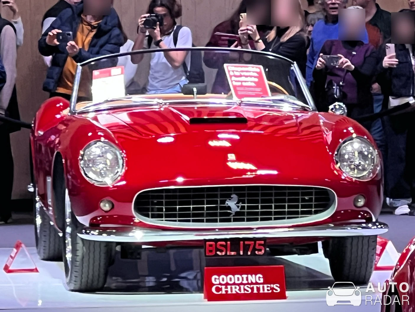 Ferrari 250 GT California Spider spotted in Vanves