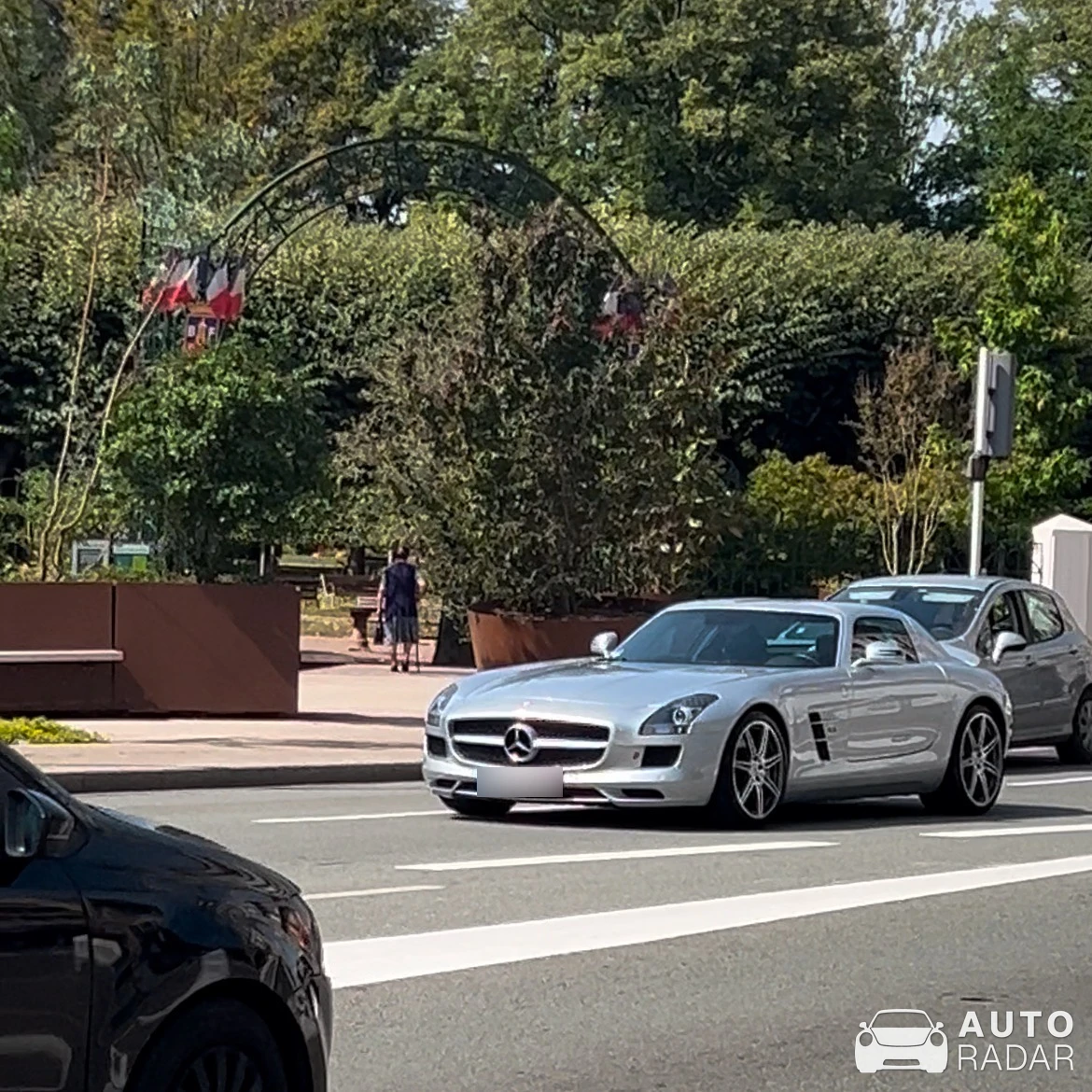 Mercedes-Benz SLS AMG spotted in Belfort, France