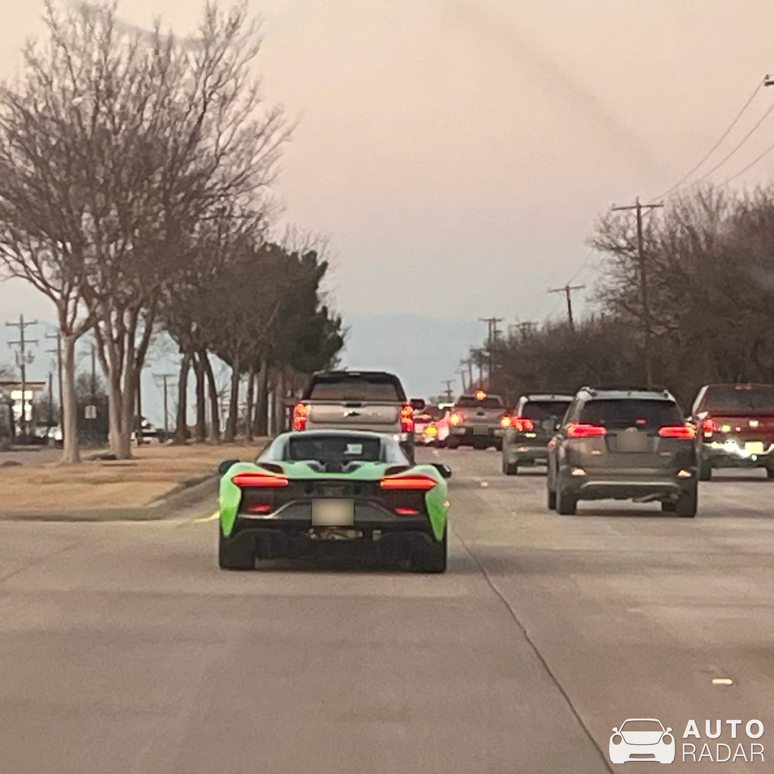McLaren Artura spotted in Wylie