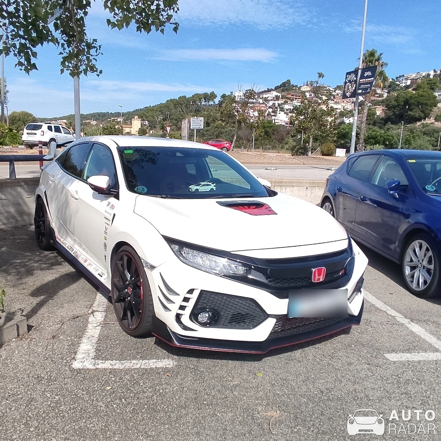 Honda Civic Type-R 2020 spotted in Santa Susanna, Spain