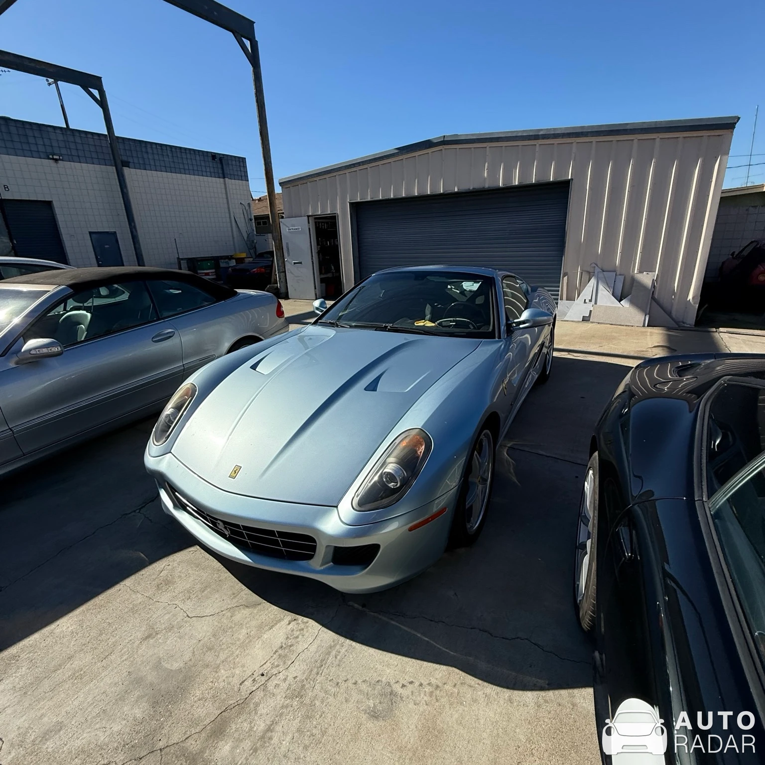 Ferrari 599 GTB Fiorano spotted in Costa Mesa, United States