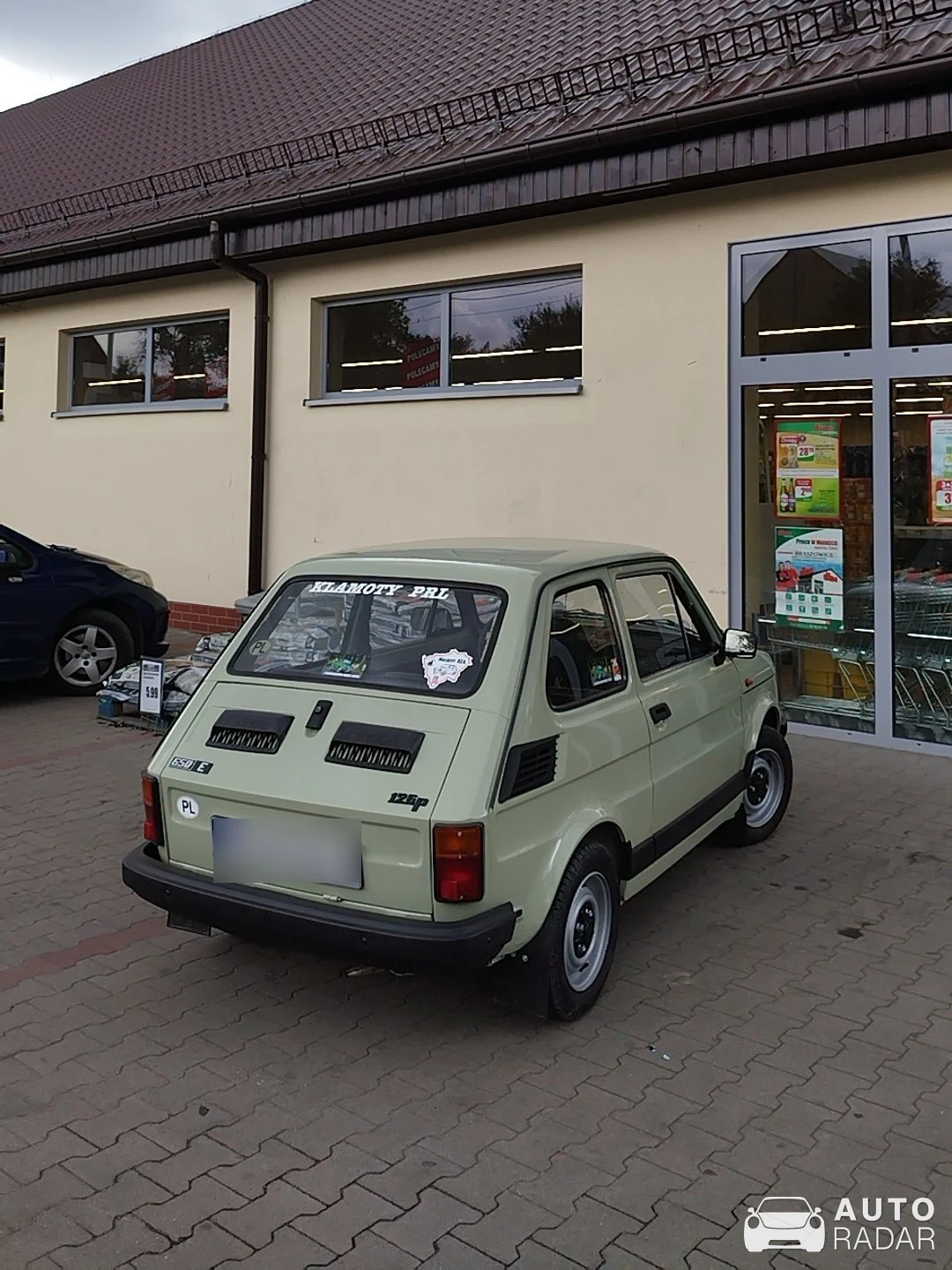 Polski Fiat 126p spotted in Ząbkowice Śląskie
