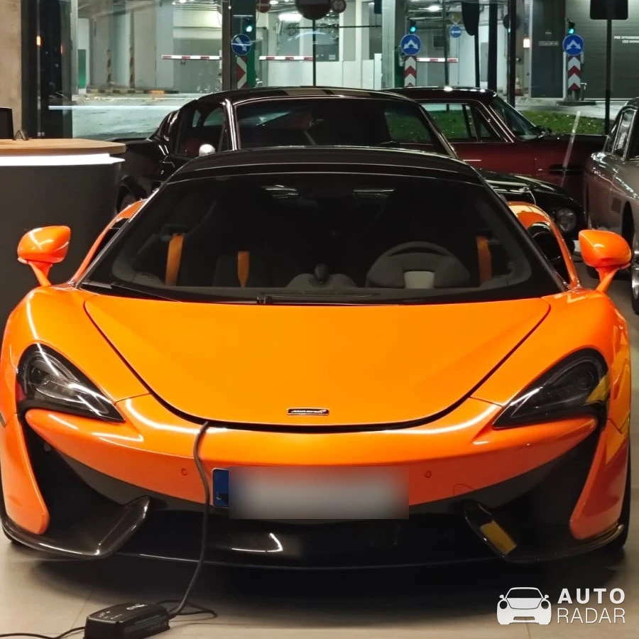 McLaren 570S Spider spotted in Bratislava, Slovakia