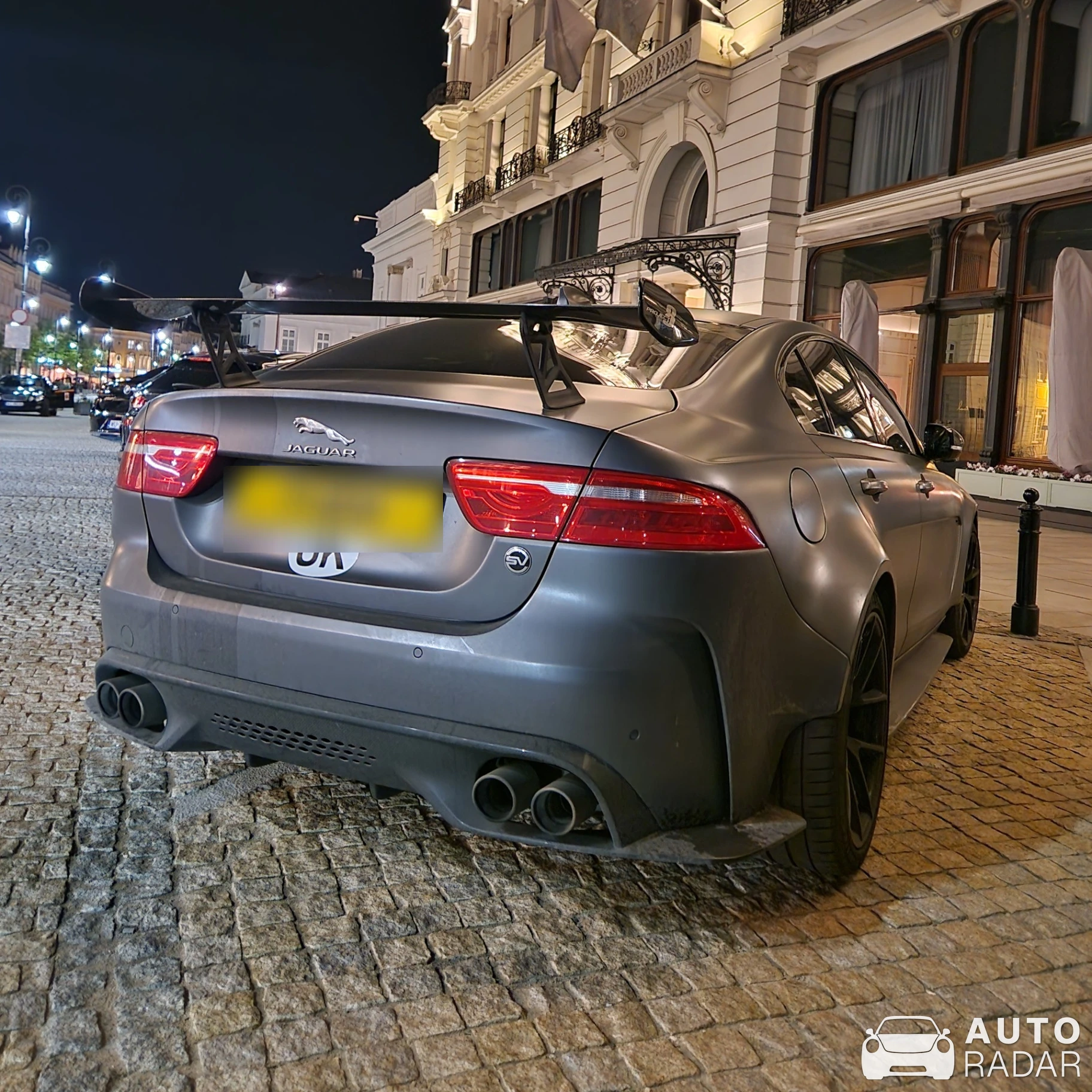 Jaguar XE SV Project 8 spotted in Warszawa, Poland