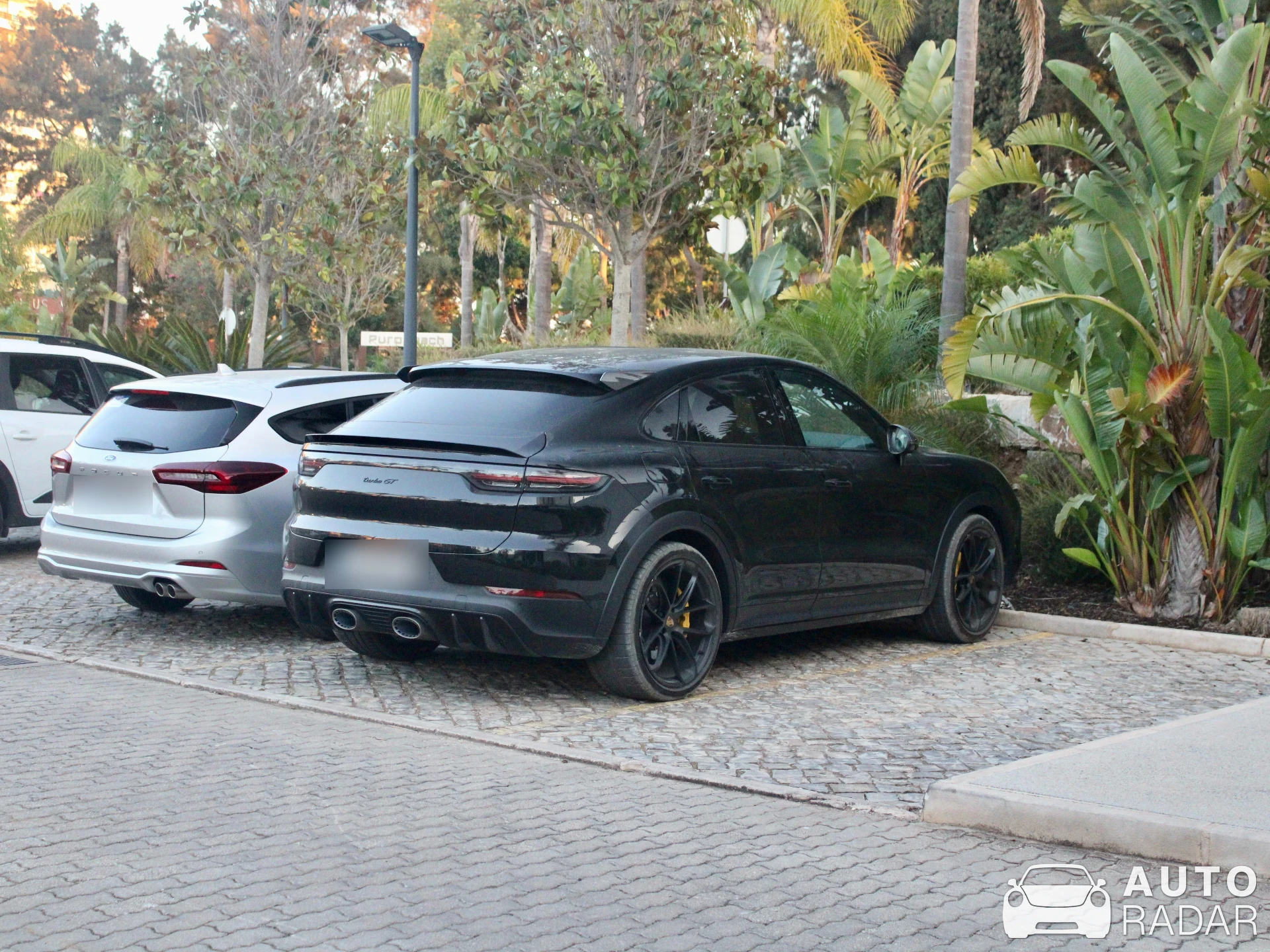 Porsche Cayenne Coupé Turbo GT spotted in Quarteira, Portugal