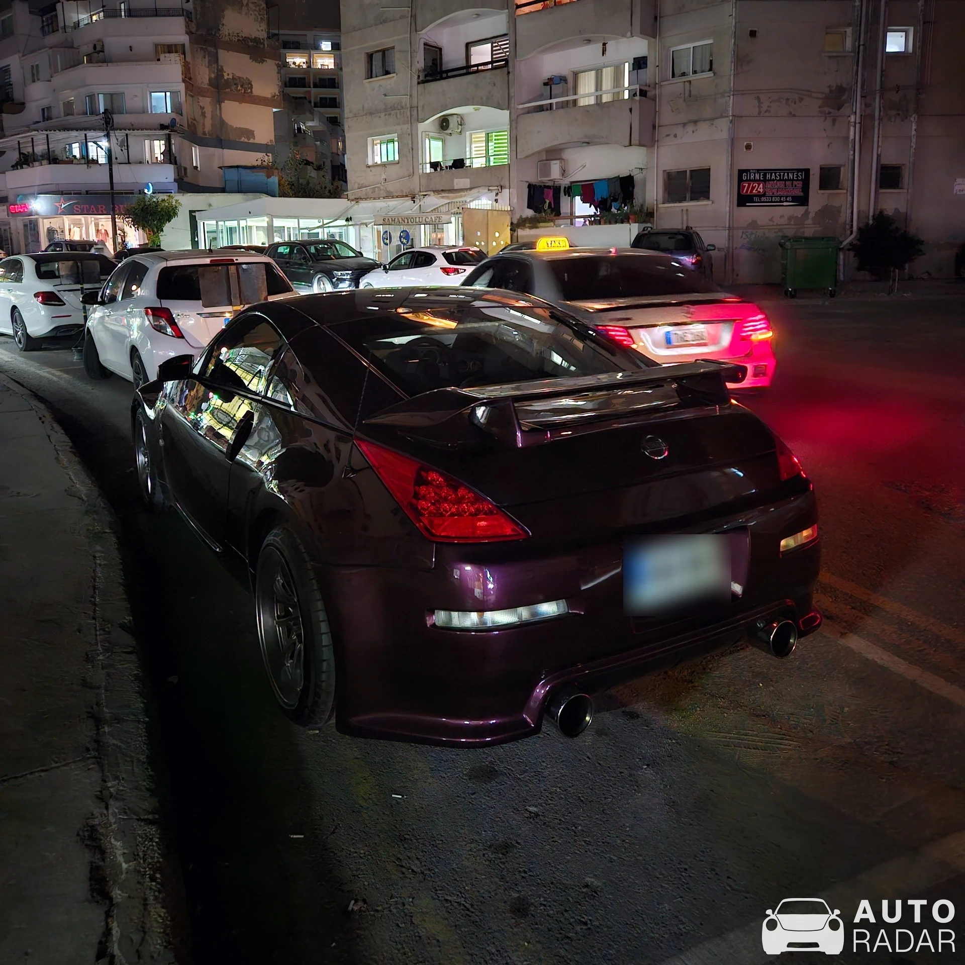 Nissan 350Z spotted in Kyrenia, 