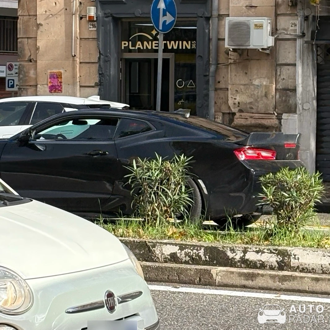 Chevrolet Camaro ZL1 spotted in Messina