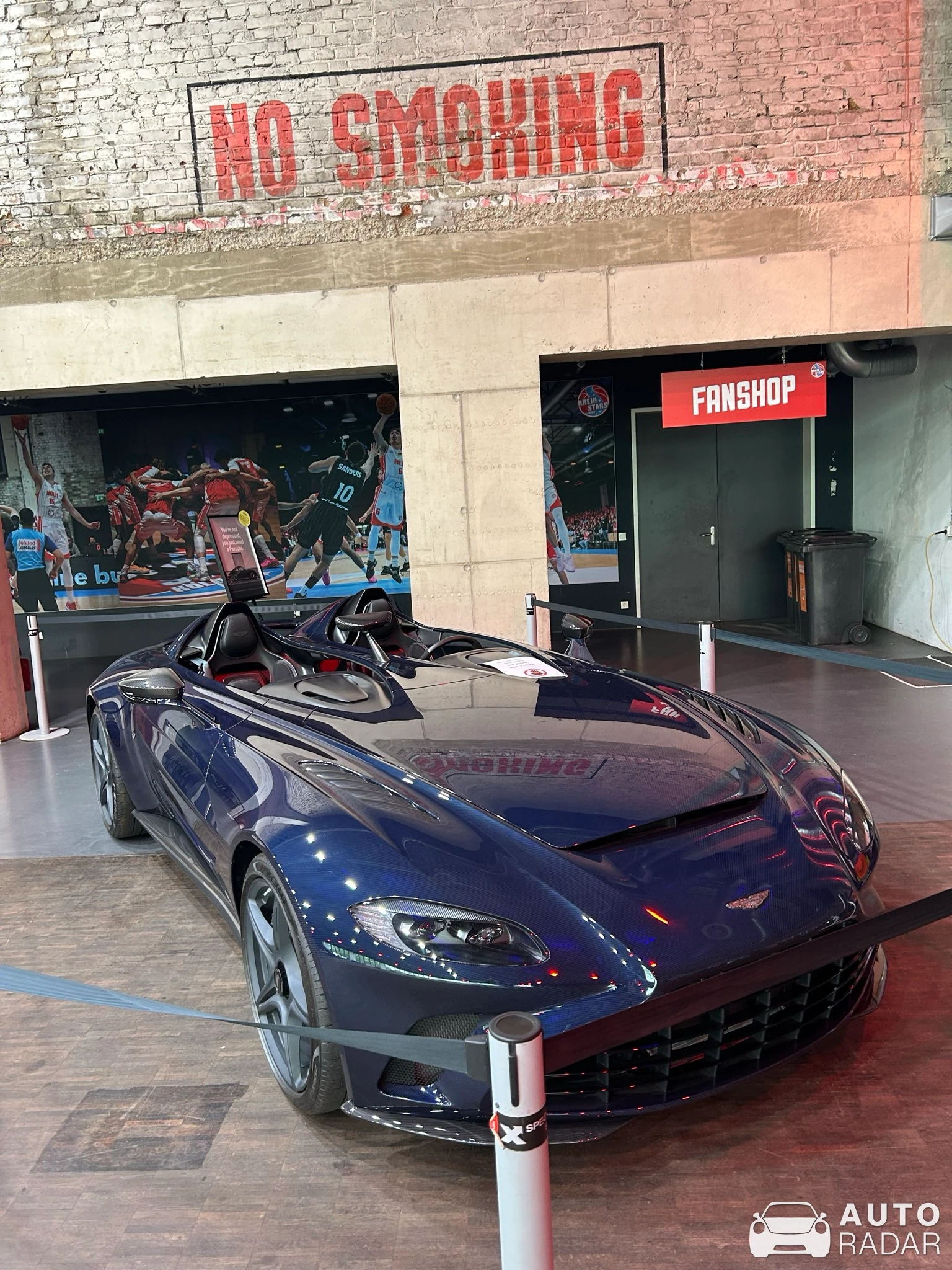 Aston Martin V12 Speedster spotted in Köln