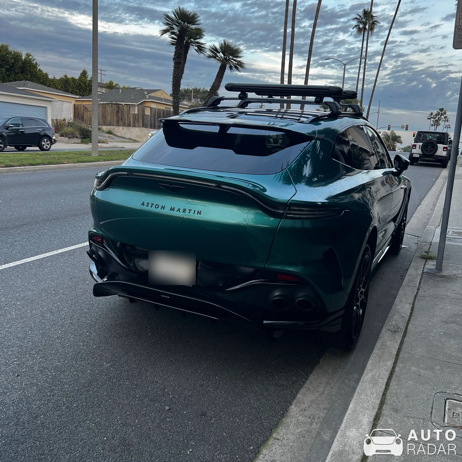 Aston Martin DBX707 spotted in Manhattan Beach, United States