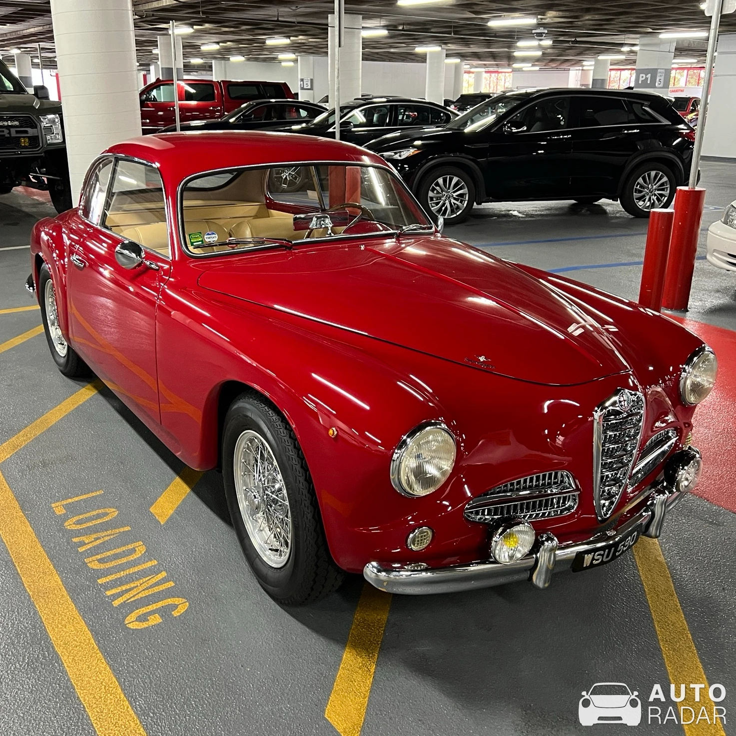 Alfa Romeo 1900C Super Sprint Touring spotted in Los Angeles
