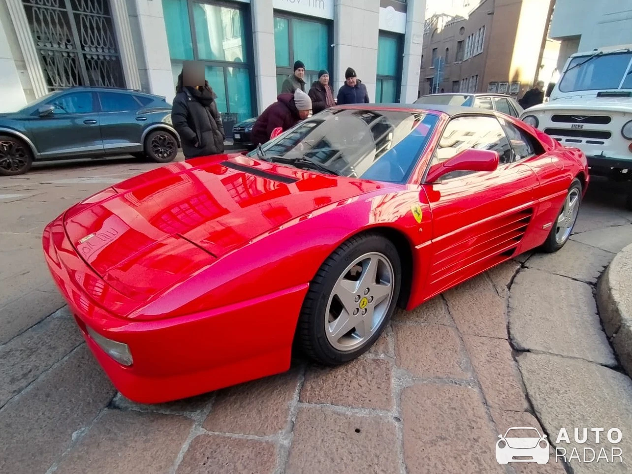 Ferrari 348 TS spotted in Milano, Italy