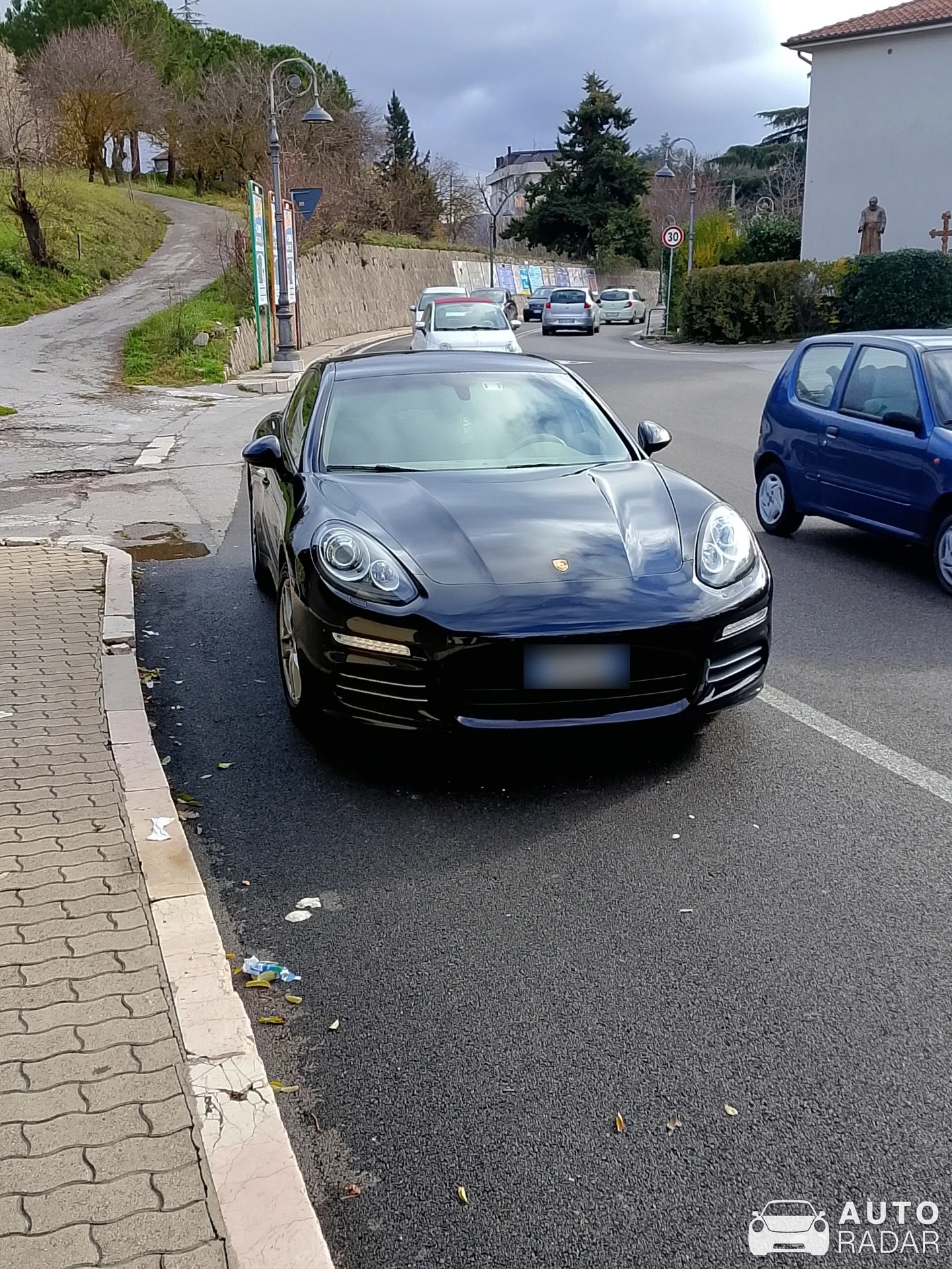 Porsche 972 Panamera 4S spotted in Pignola