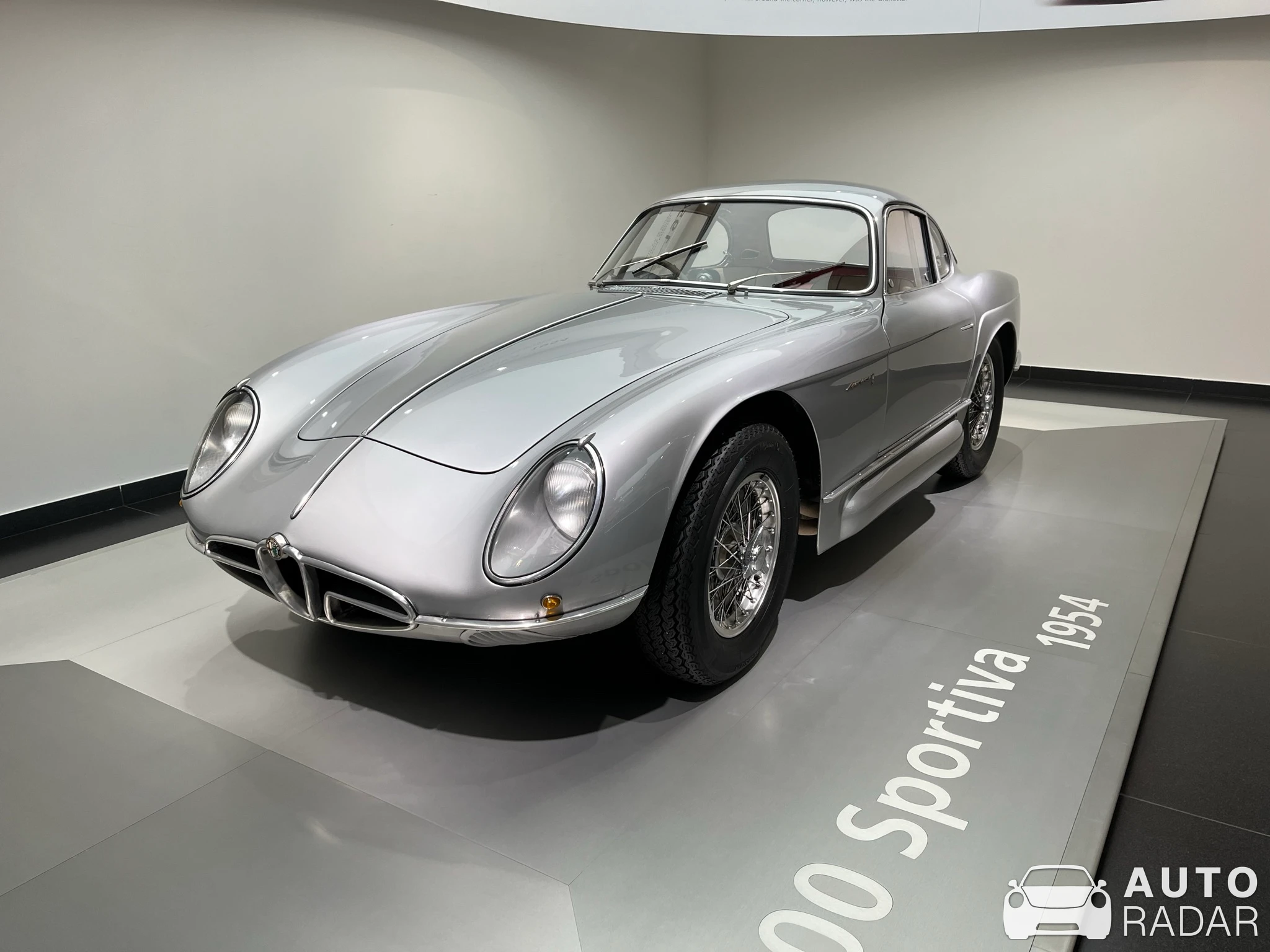 Alfa Romeo 1900 Sportiva Coupé spotted in Rho, Italia