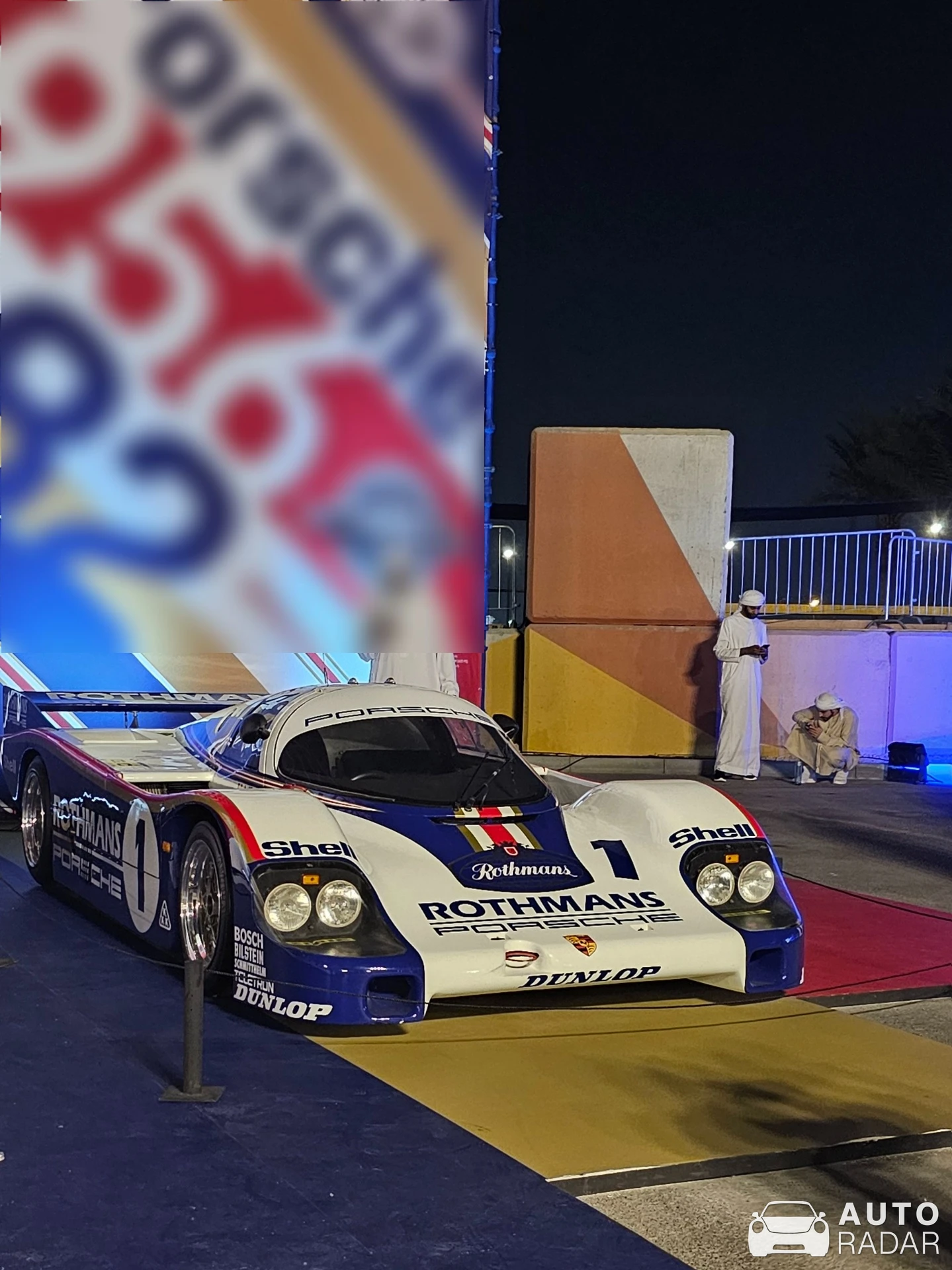 Porsche 956 spotted in Dubai, United Arab Emirates