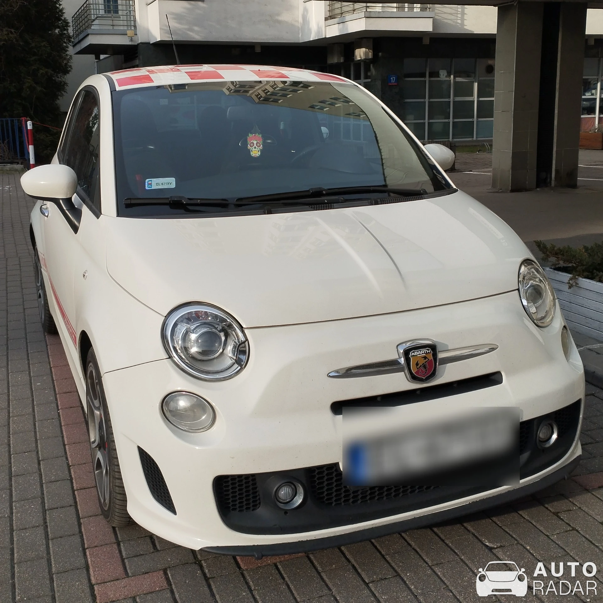 Abarth 500 spotted in Warszawa, Polska