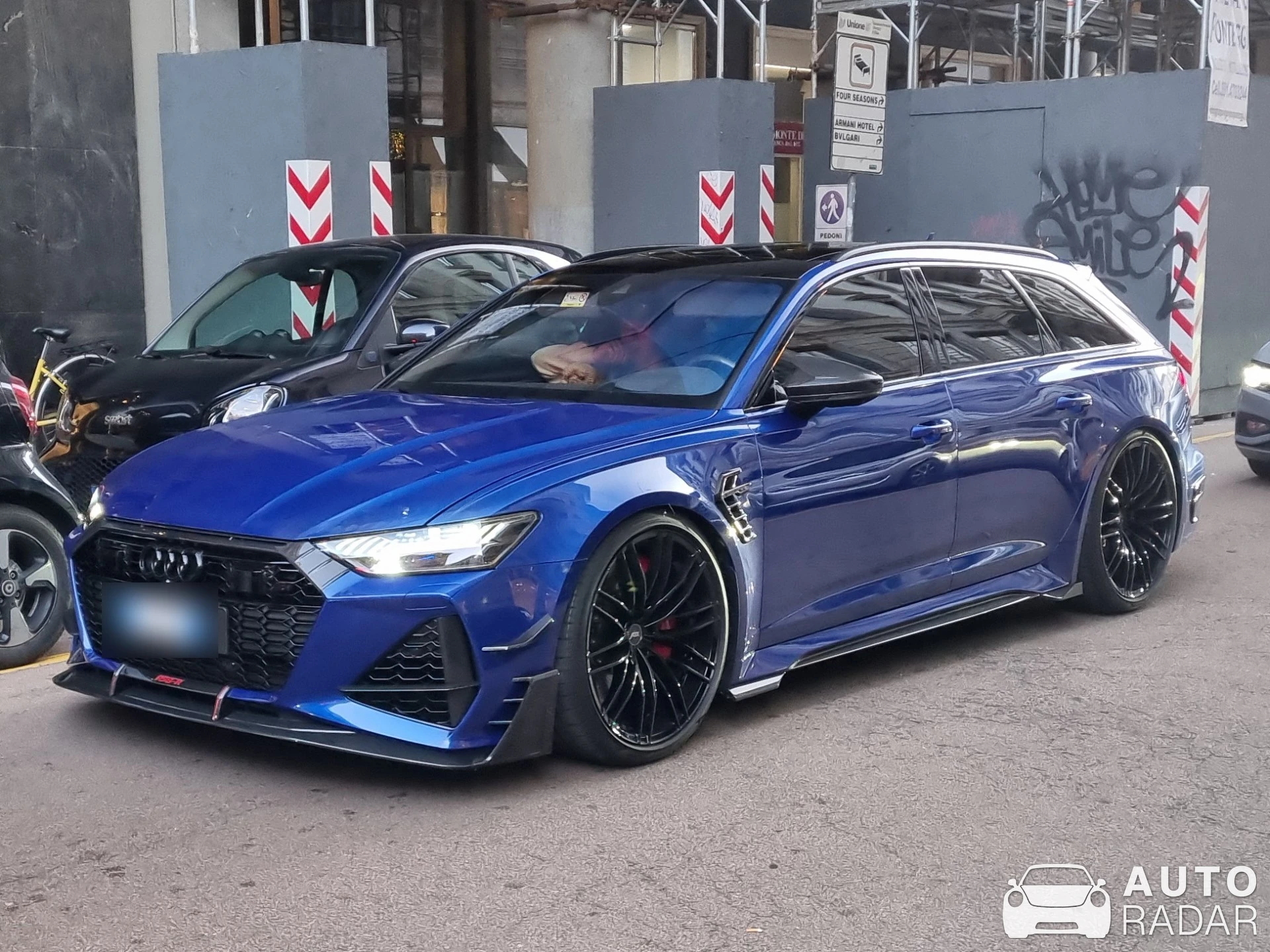 Audi ABT RS6-R Avant C8 spotted in Milano, Italia