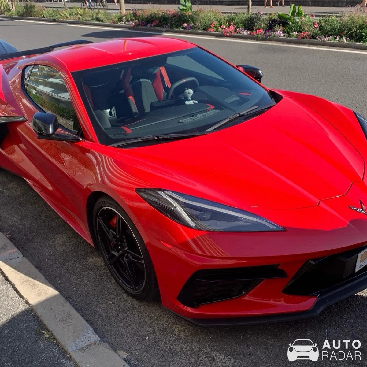 Chevrolet Corvette C8 Stingray spotted in La Baule-Escoublac, France