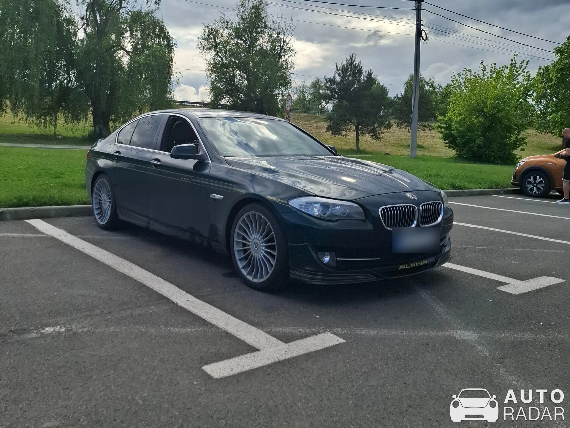 Alpina D5 BiTurbo spotted in Deva, Romania