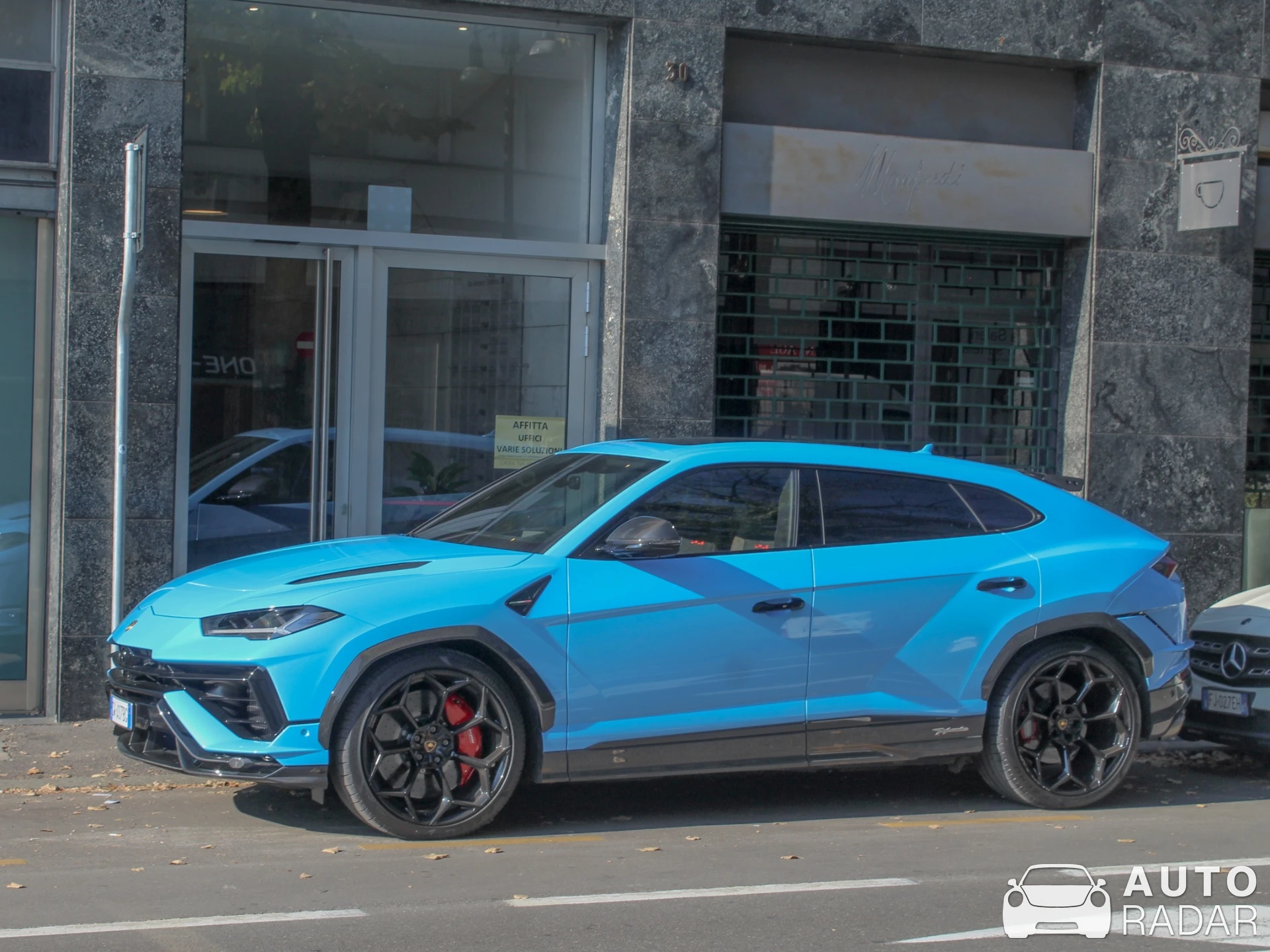 Lamborghini Urus Performante spotted in Brescia, Italy