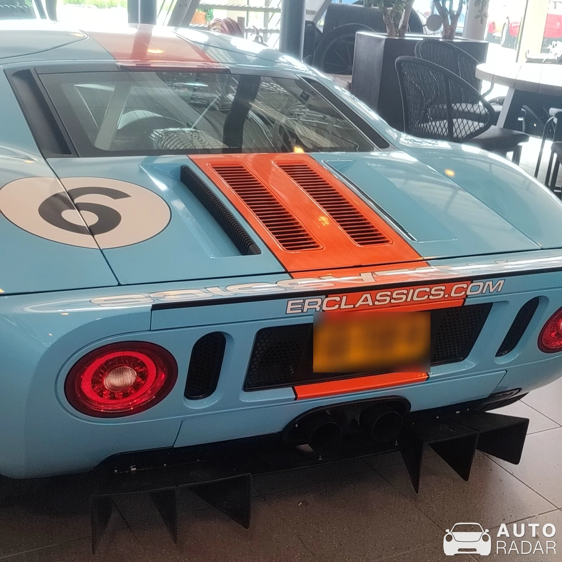 Ford GT 2005 Heritage Edition spotted in Waalwijk