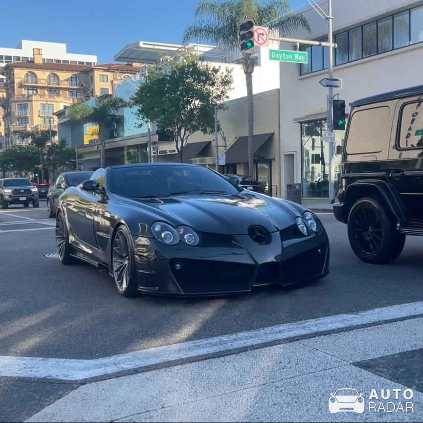 Mercedes-Benz SLR McLaren Mansory Renovatio spotted in Beverly Hills