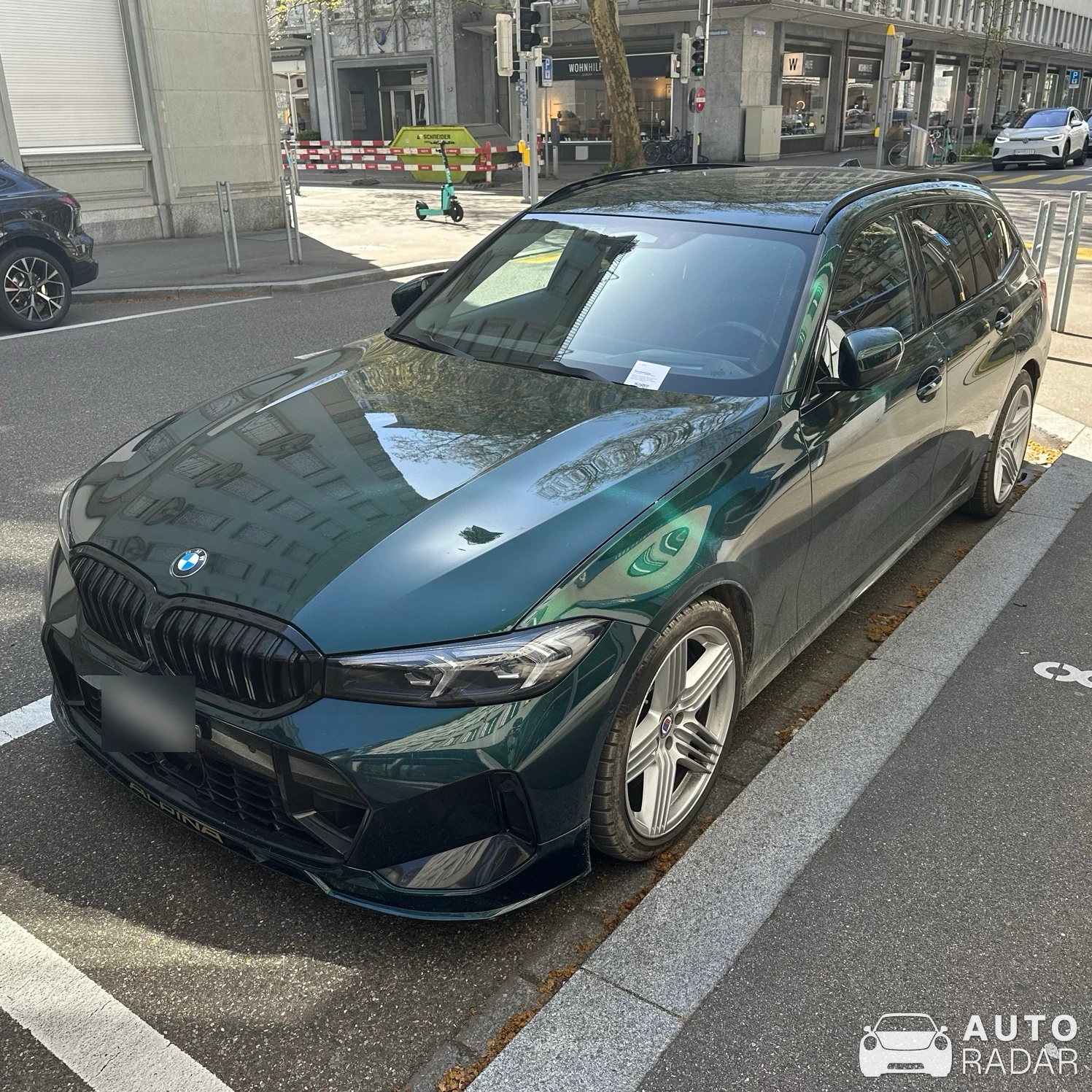 Alpina B3 BiTurbo Touring 2023 spotted in Zürich