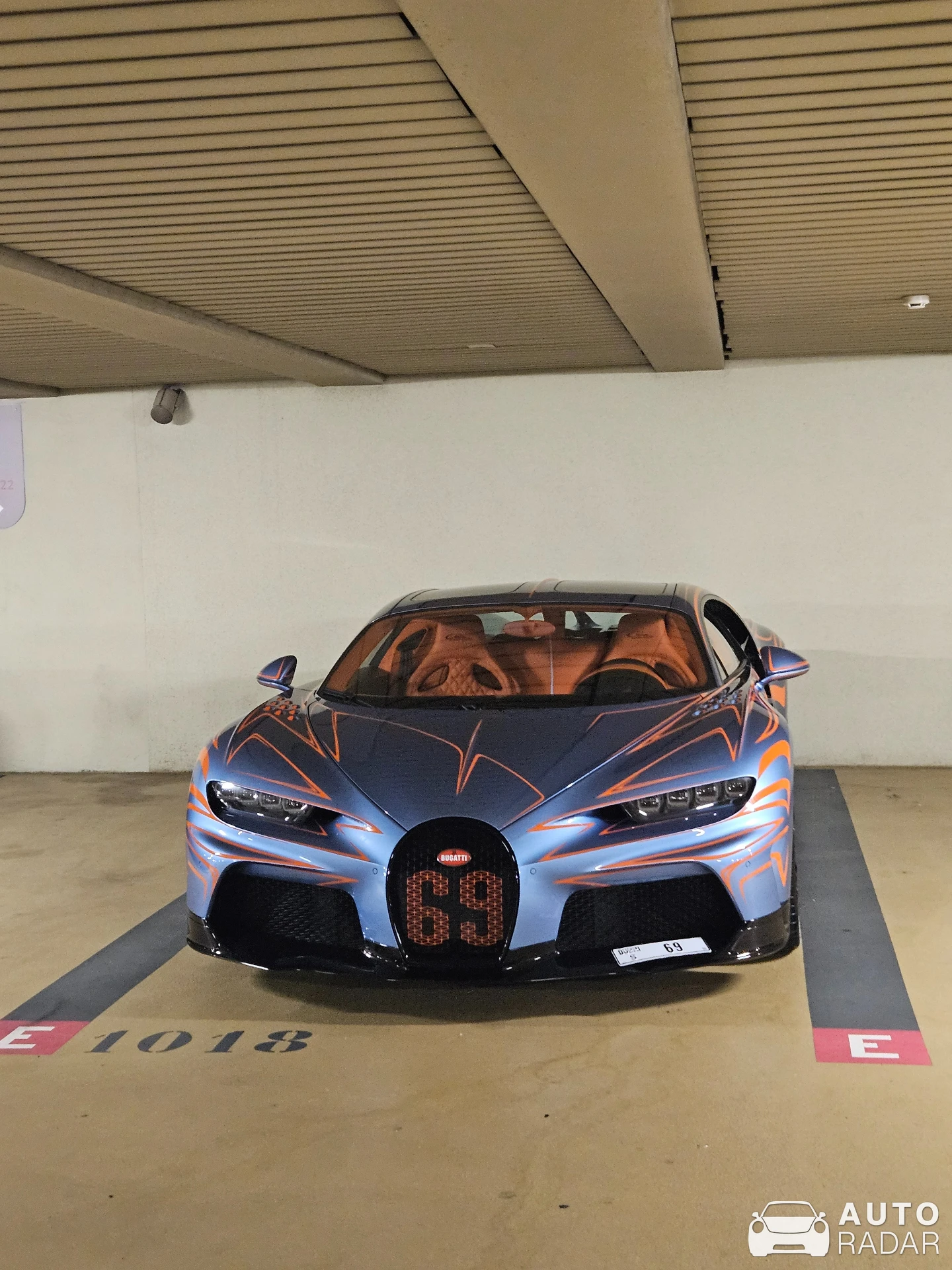 Bugatti Chiron Super Sport Vagues de Lumière spotted in Monaco