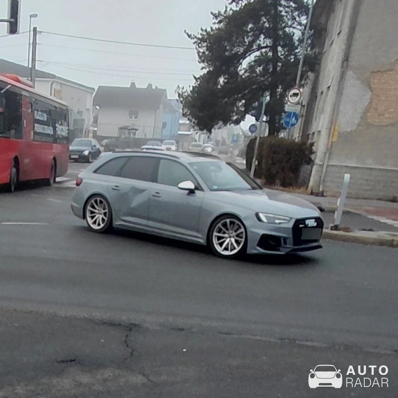 Audi RS4 Avant B9 spotted in Maribor, Slovenia