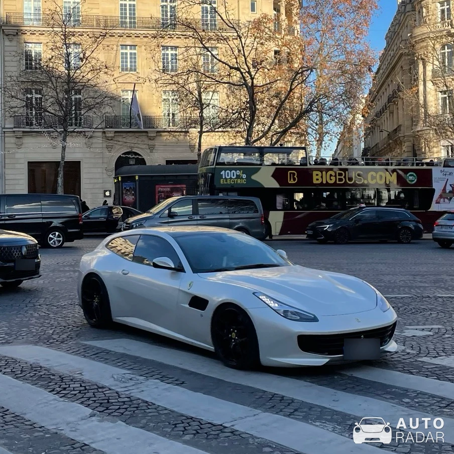 Ferrari GTC4Lusso spotted in Paris, France