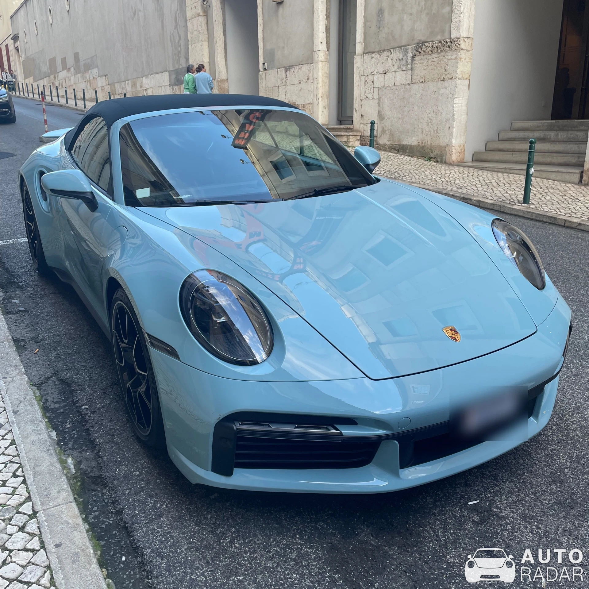 Porsche 992 Turbo S Cabriolet MkI spotted in Málaga, Spain