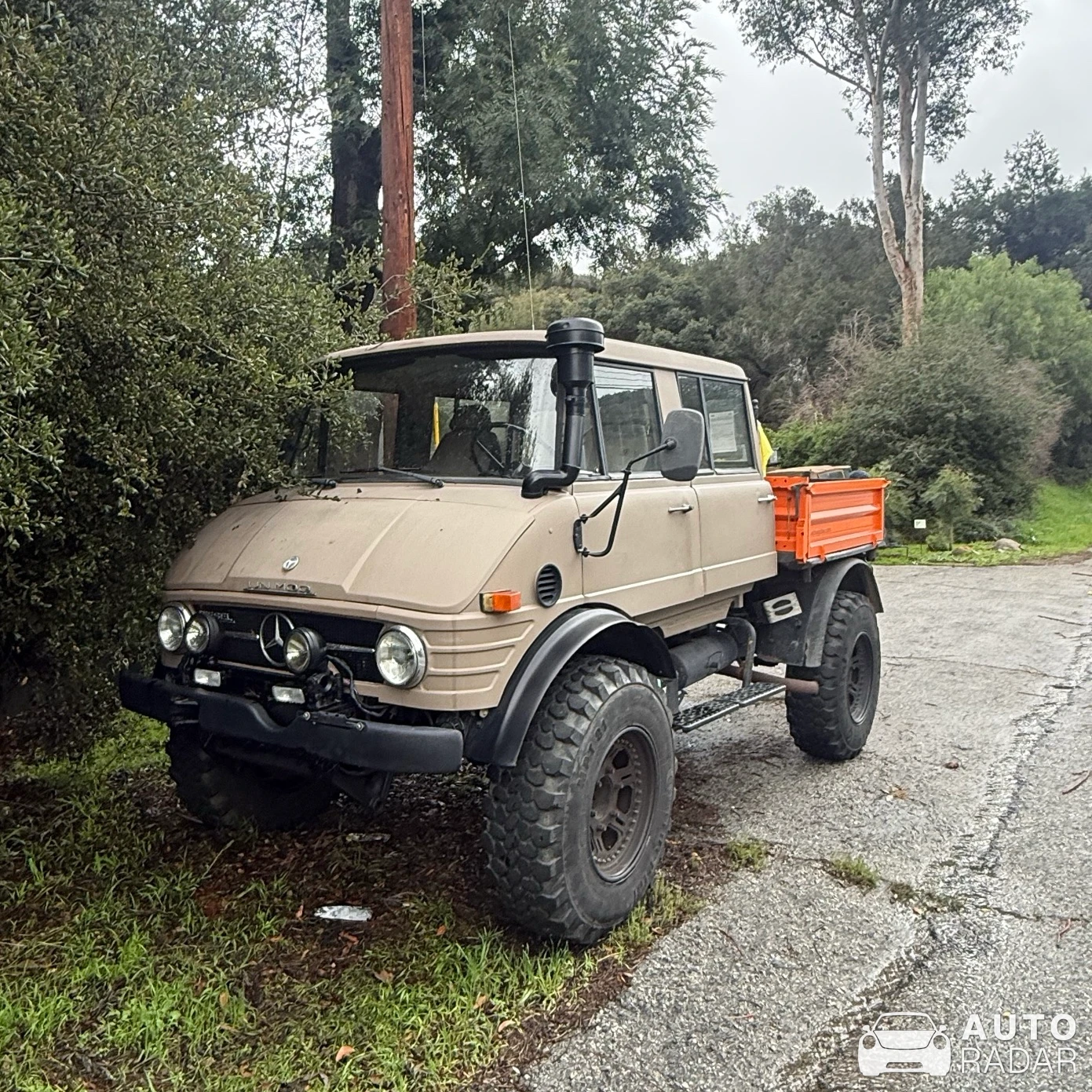 Mercedes-Benz Unimog spotted in Calabasas, United States