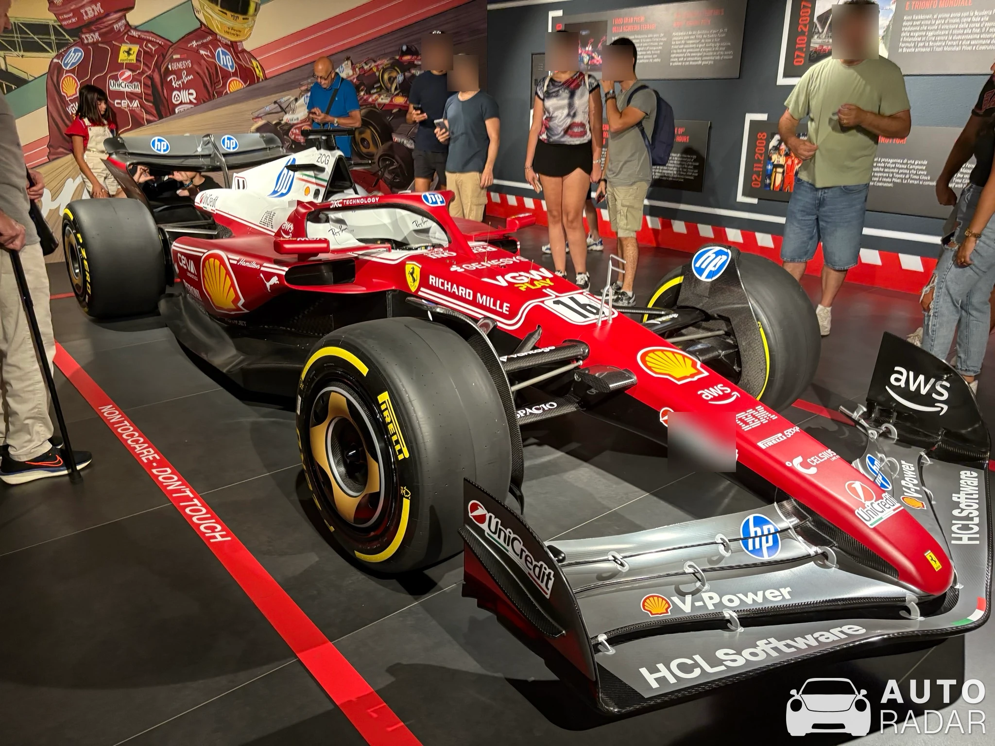 Ferrari Scuderia SF24 spotted in Maranello