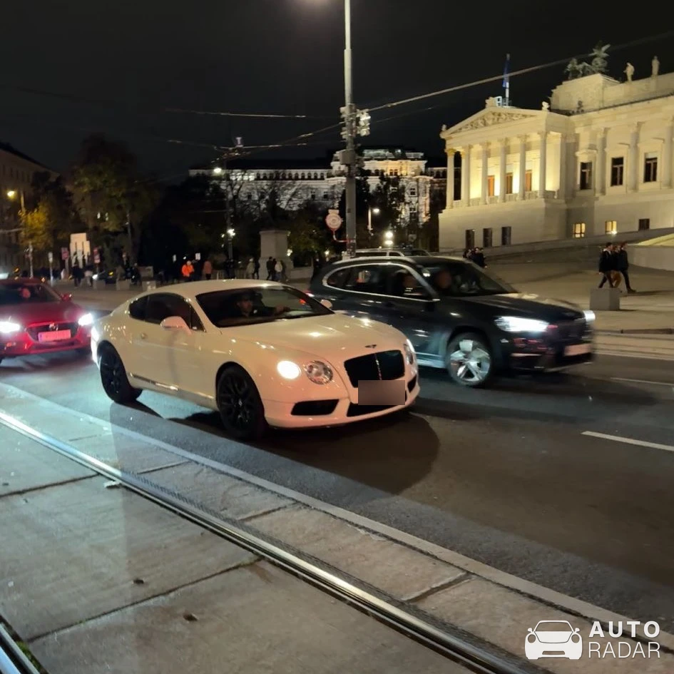 Bentley Continental GT spotted in Wien, Austria