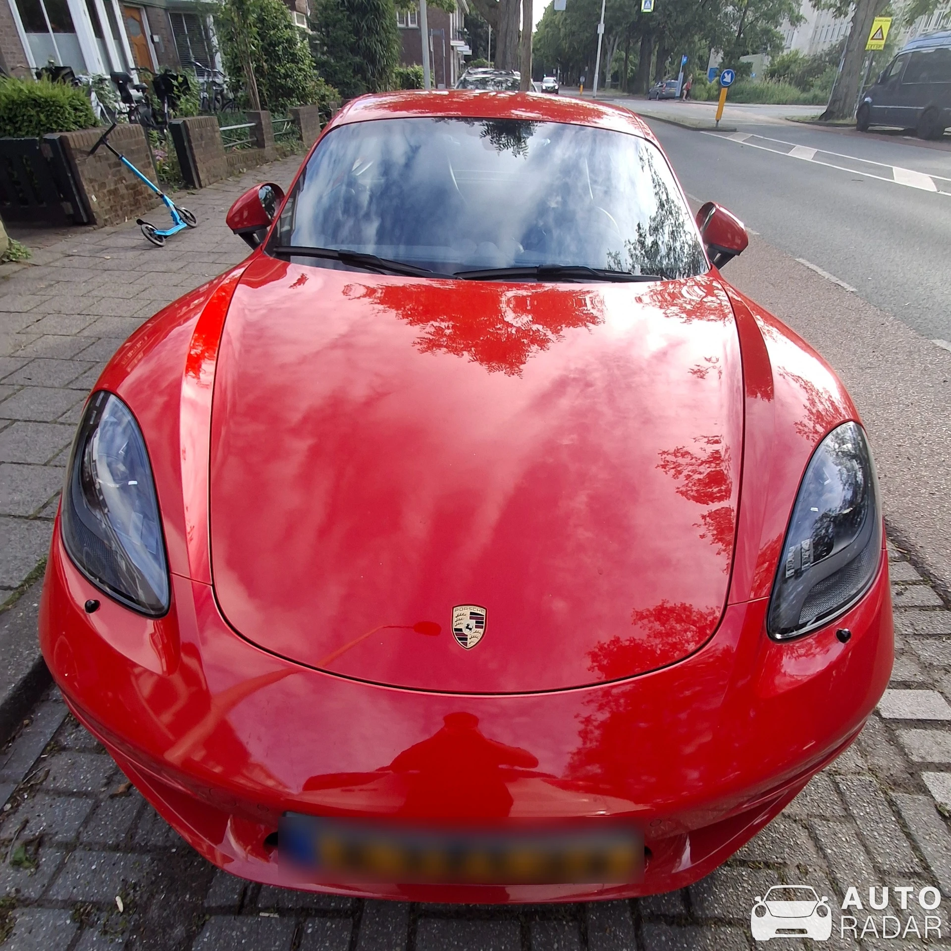 Porsche 718 Cayman S spotted in Den Haag