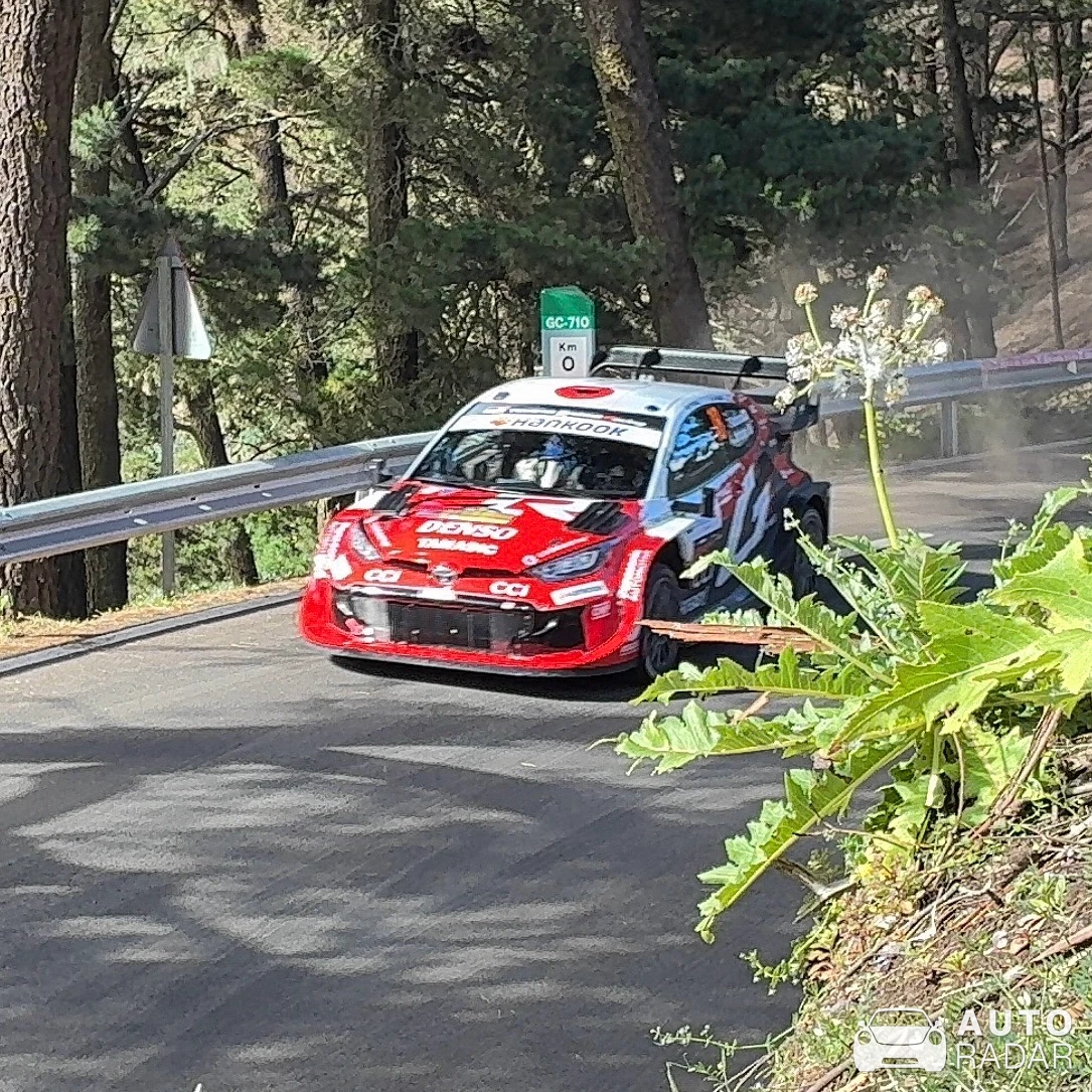 Toyota Yaris WRC spotted in Las Palmas, España