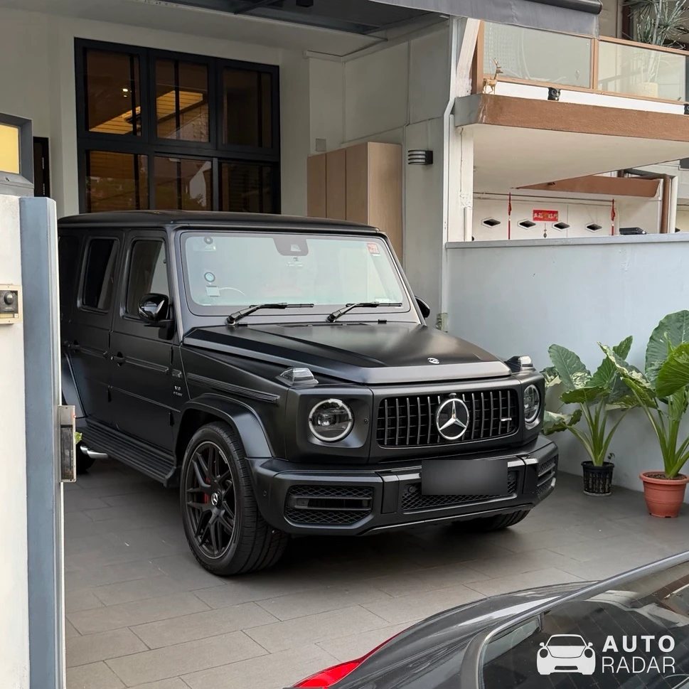 Mercedes-AMG G 63 W463 2018 spotted in Singapore, 싱가포르