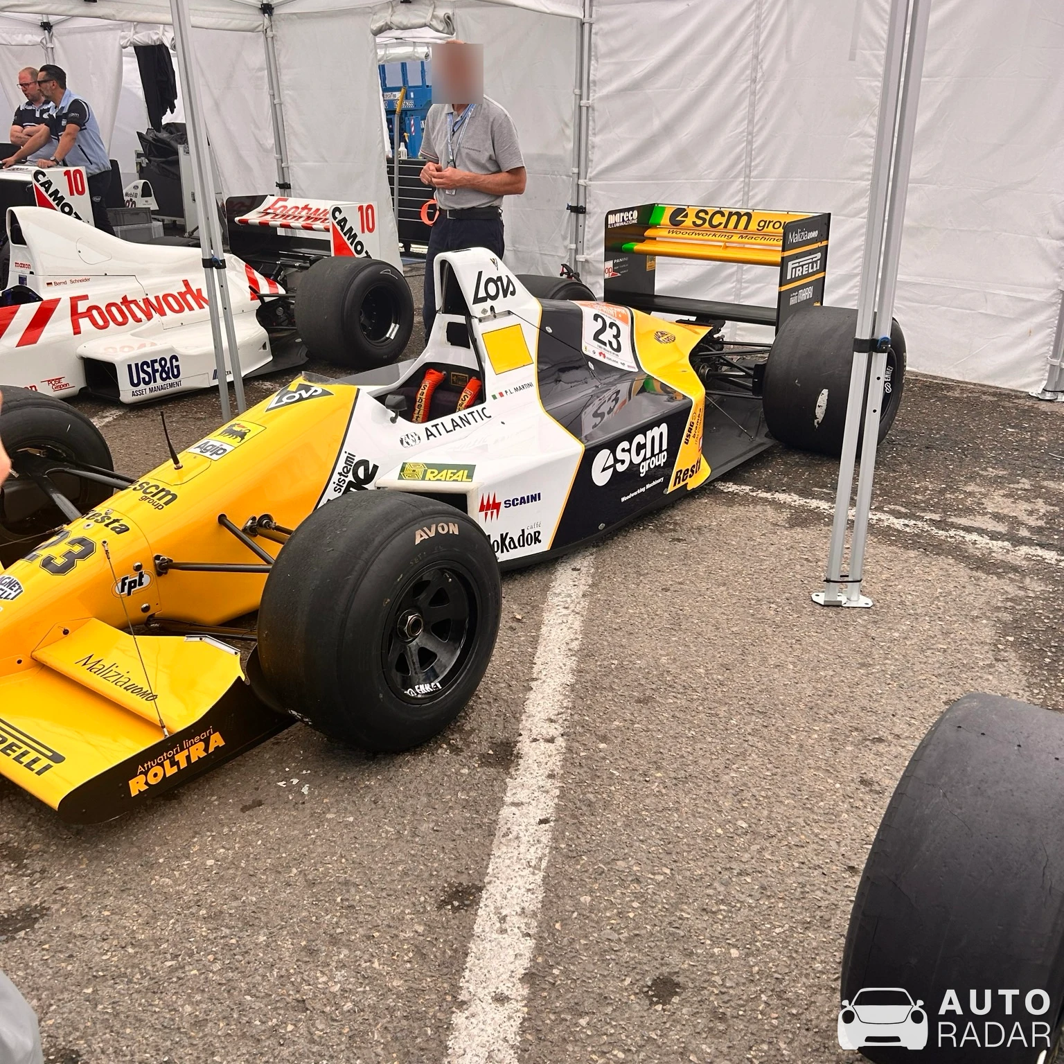 Minardi M189 spotted in Imola