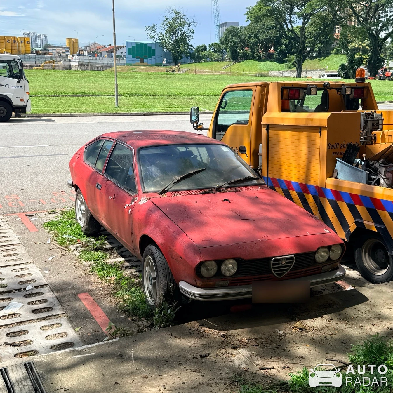 Alfa Romeo Alfetta GTV spotted in Singapore
