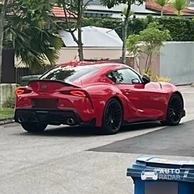 Toyota GR Supra A90 spotted in Singapore, Singapore