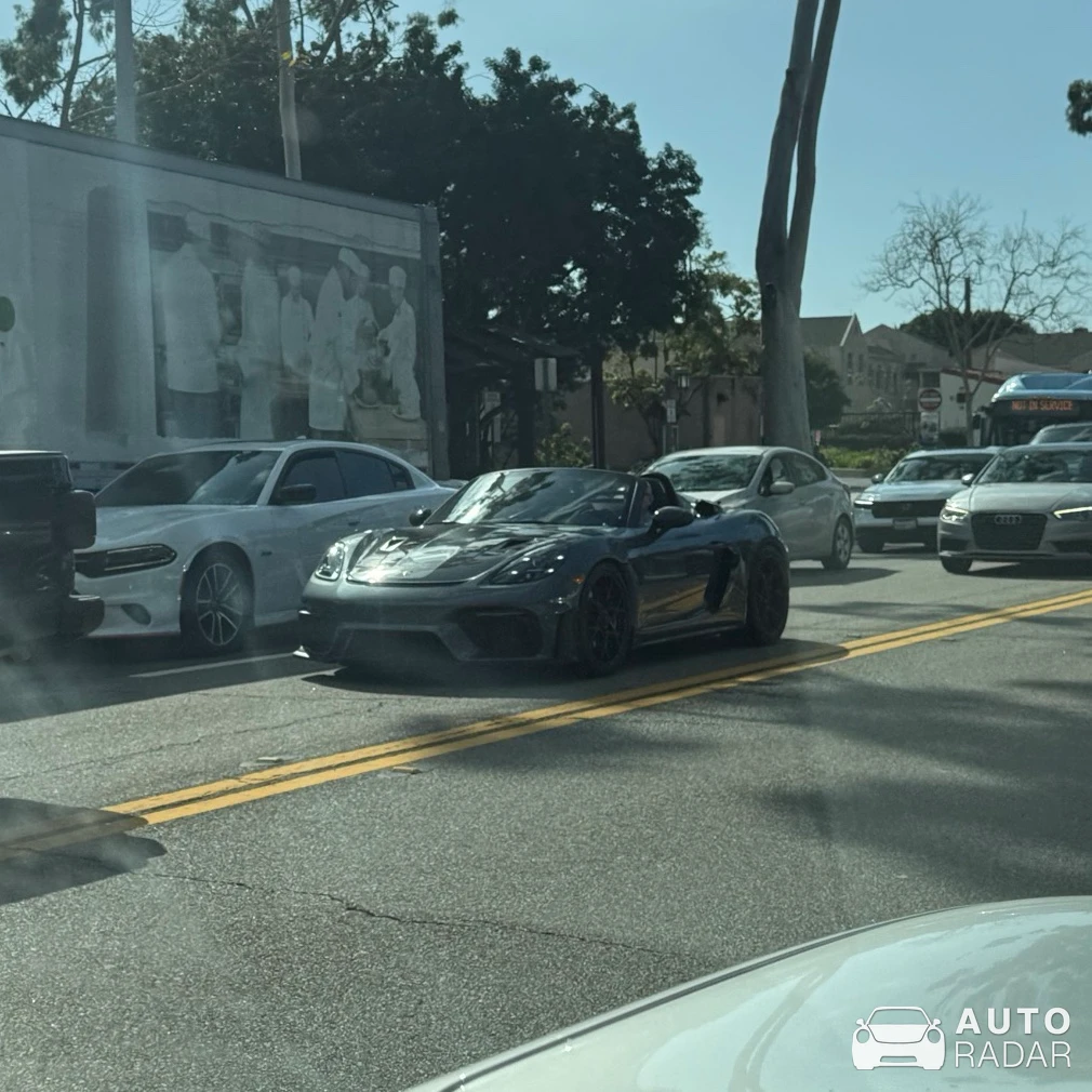 Porsche 718 Spyder RS spotted in Laguna Beach, United States