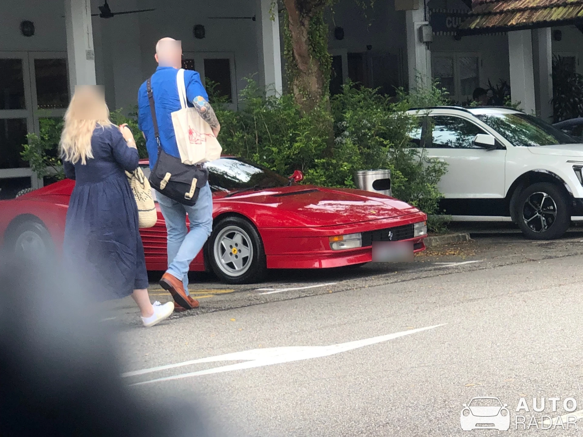 Ferrari Testarossa spotted in Singapore, Singapore