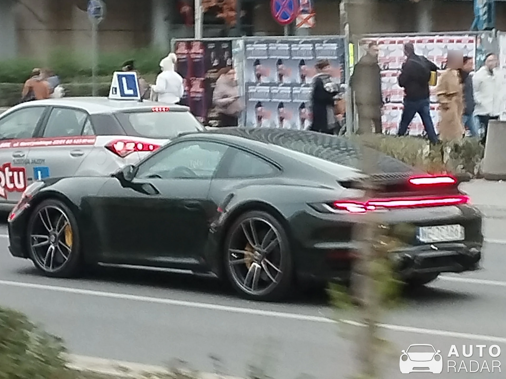 Porsche 992 Turbo S MkI spotted in Warszawa, Poland