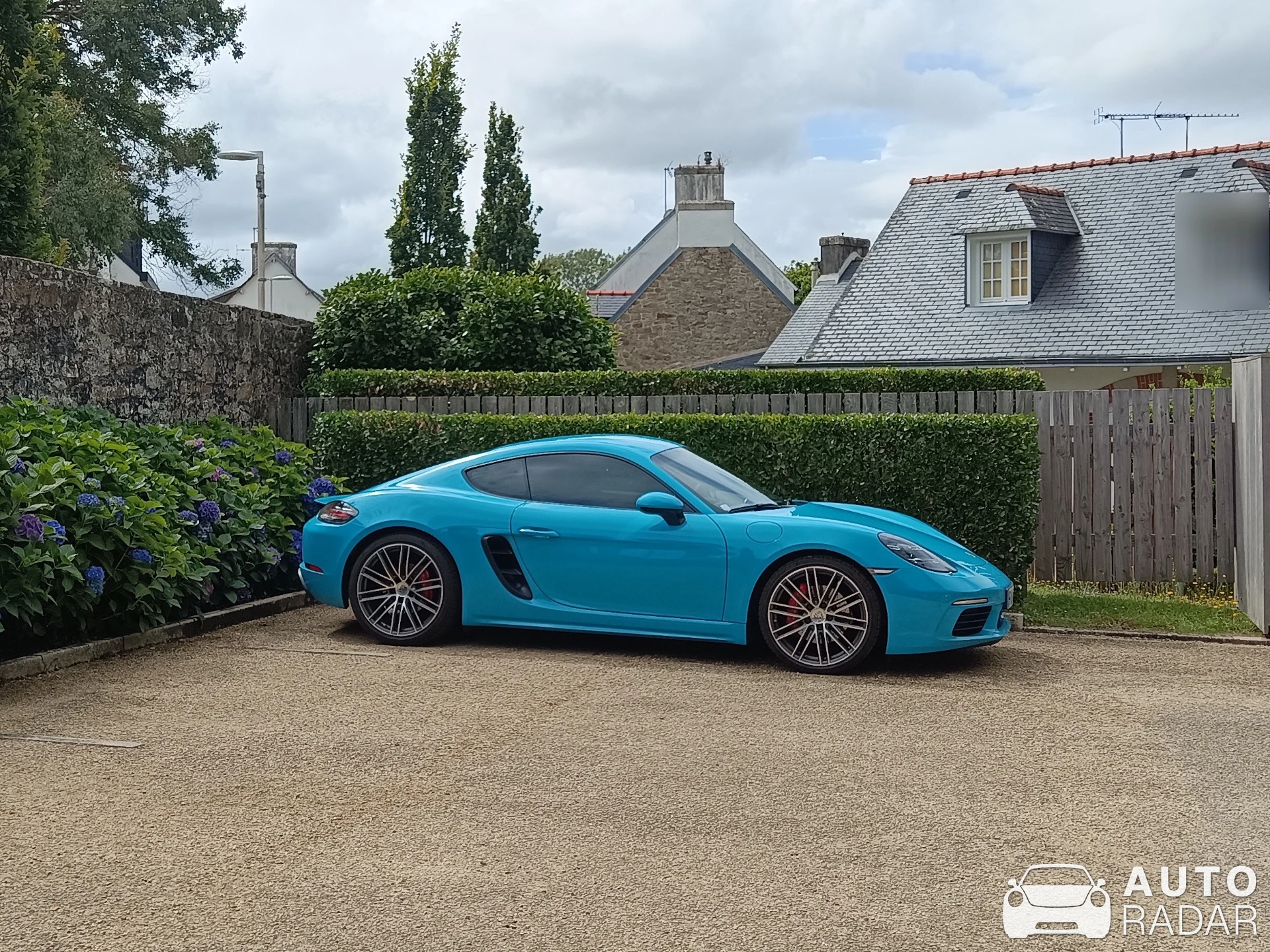 Porsche 718 Cayman S spotted in Combrit, France