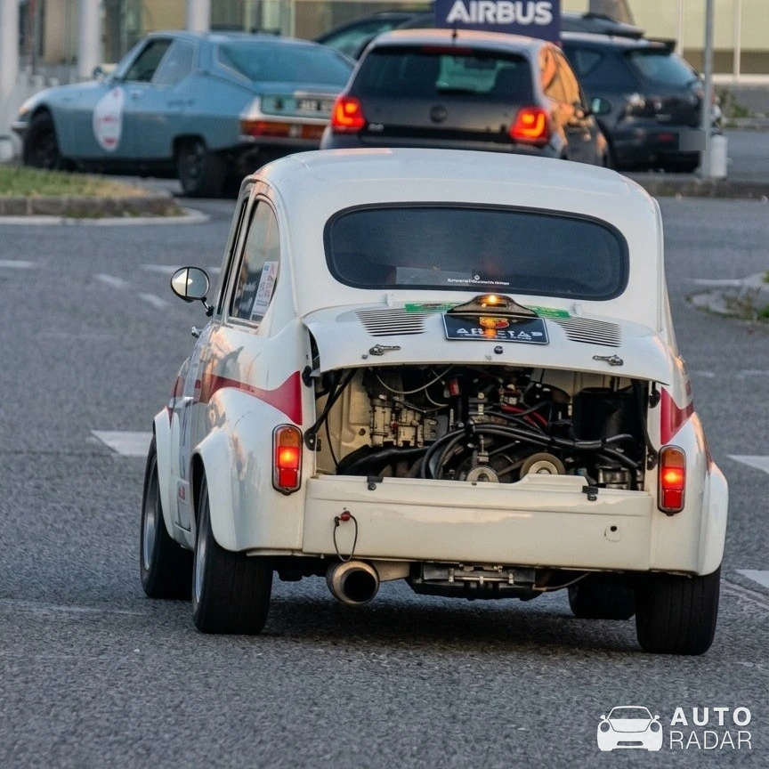 Fiat Abarth 1000 spotted in Blagnac, France