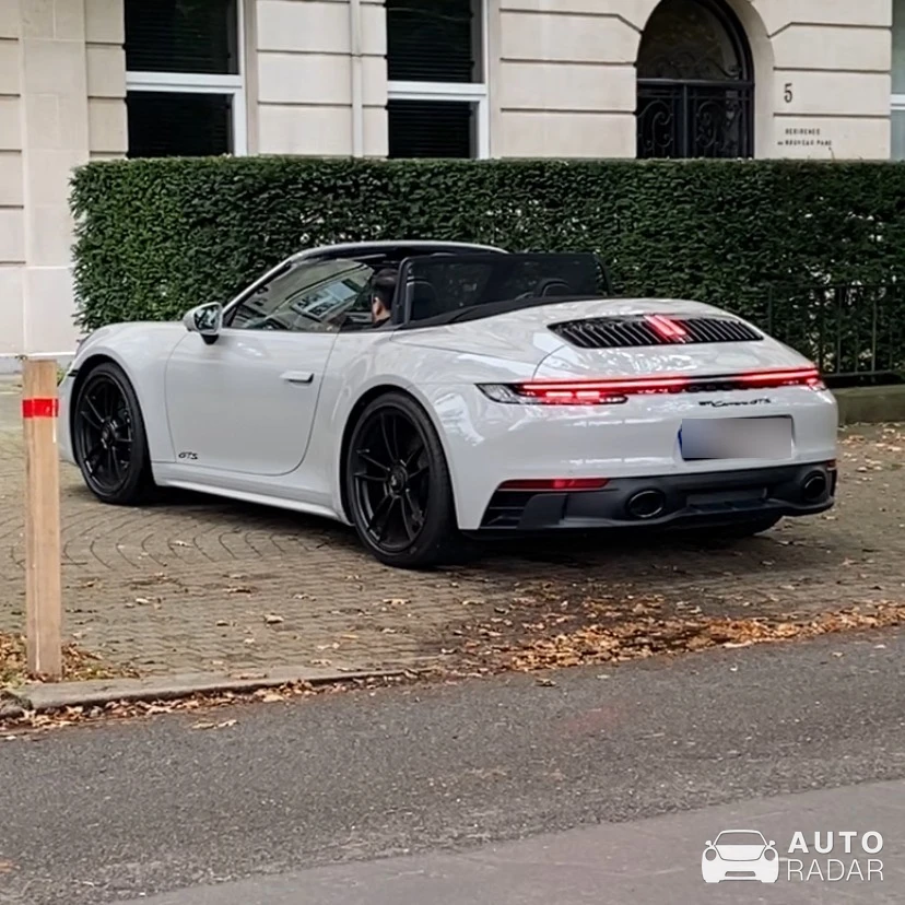 Porsche 992 Carrera GTS Cabriolet MkI spotted in Antwerp, Belgium
