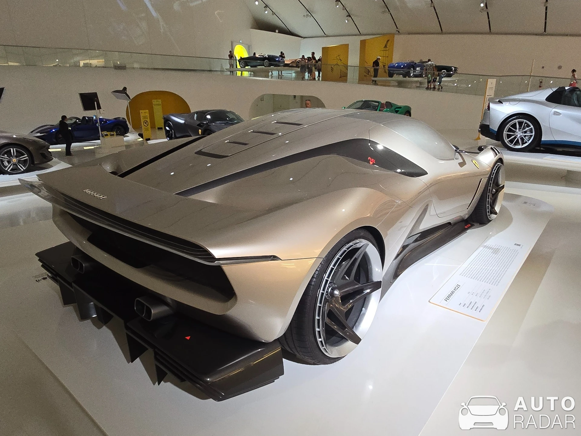 Ferrari KC23 spotted in Modena